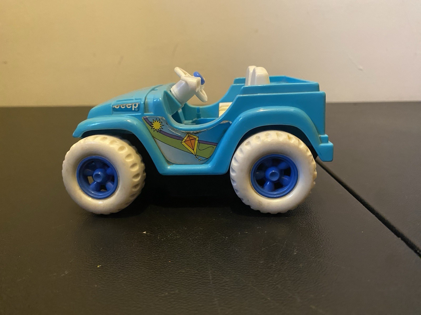 1998 Power Wheels Tommy Jeep Blue 🚙 Works But Flawed See Video Link