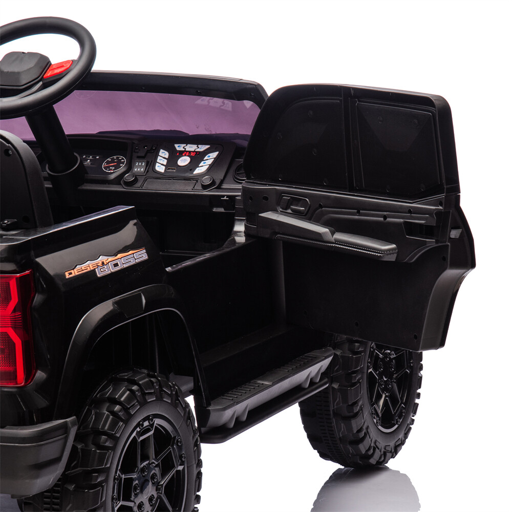 24V 2-seater Ride On Pickup kids 4WD Toy w/ Remote Control 2.49-3.73MPH for 3+