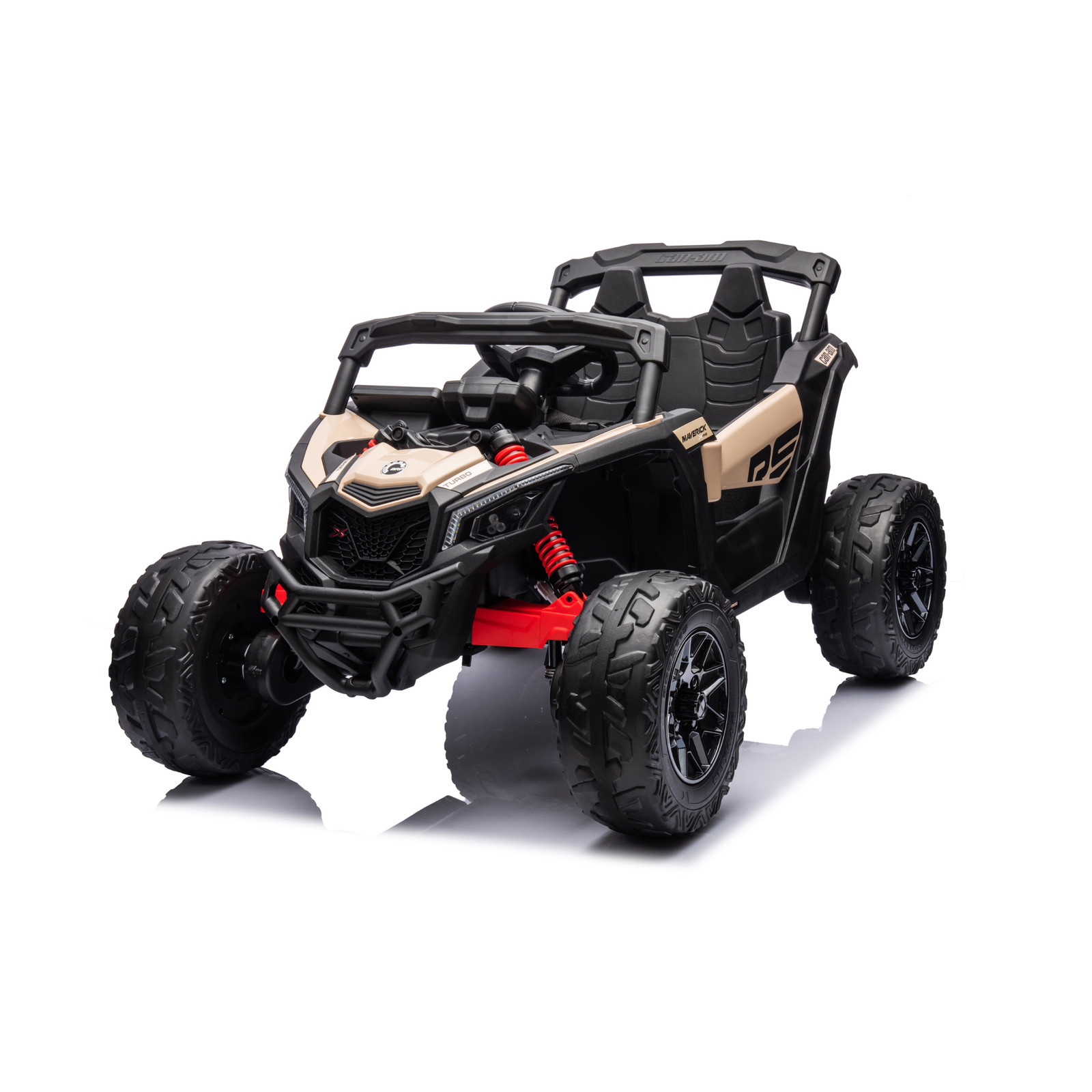 24V Can Am Maverick 1-Seater UTV Kids Electric Ride-On Car 4×4 Toy Rem. Control