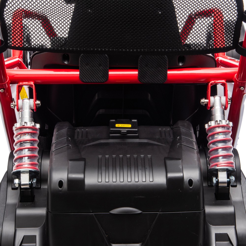 24V 400W Electric Ride on Toy Crazy Go Cart Drift Car 5-7.5 MPH for Kids 6-12
