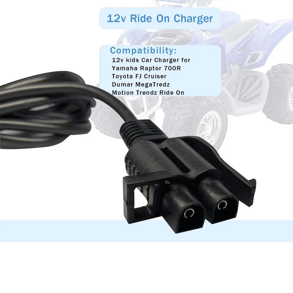 Volt Charger for Kids Ride On Car Toys12v Battery Charger for Ya…