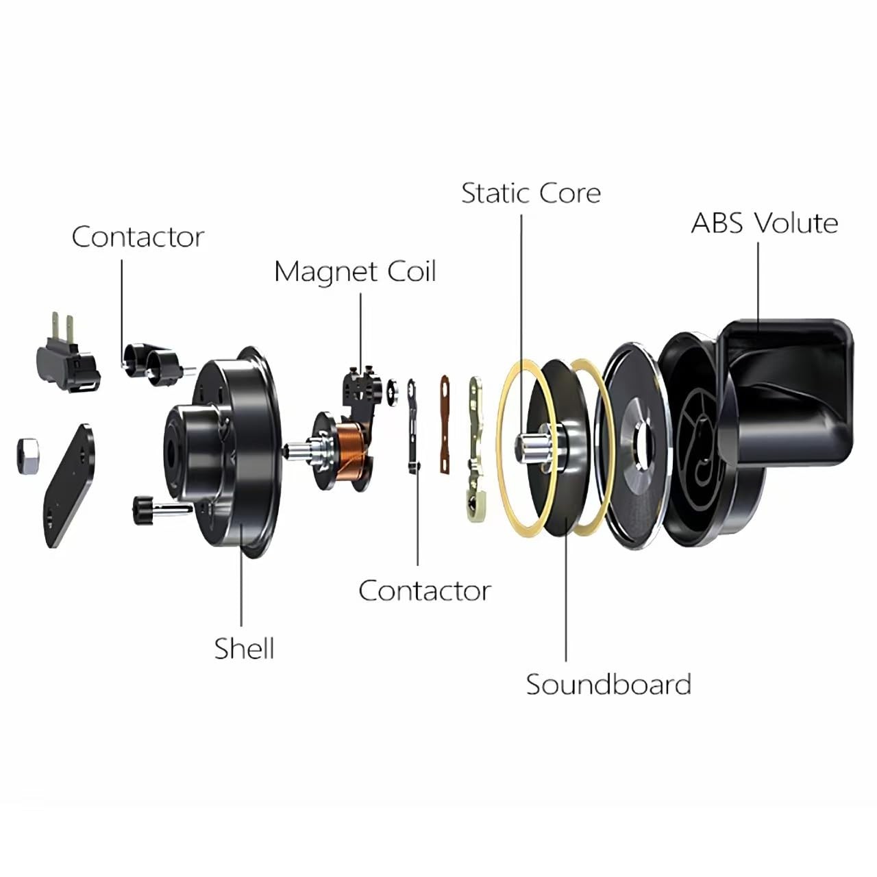 115DB Super Loud Air Horn