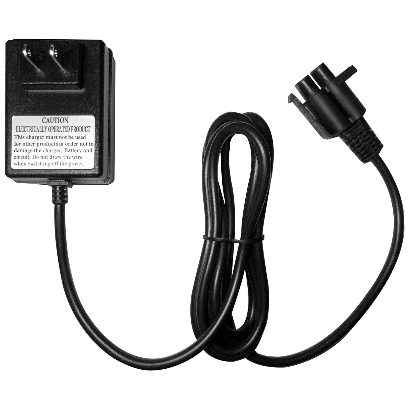 12V Battery Charger for Ride-On Toys, Electric Cars, UL Listed Power Supply Adap