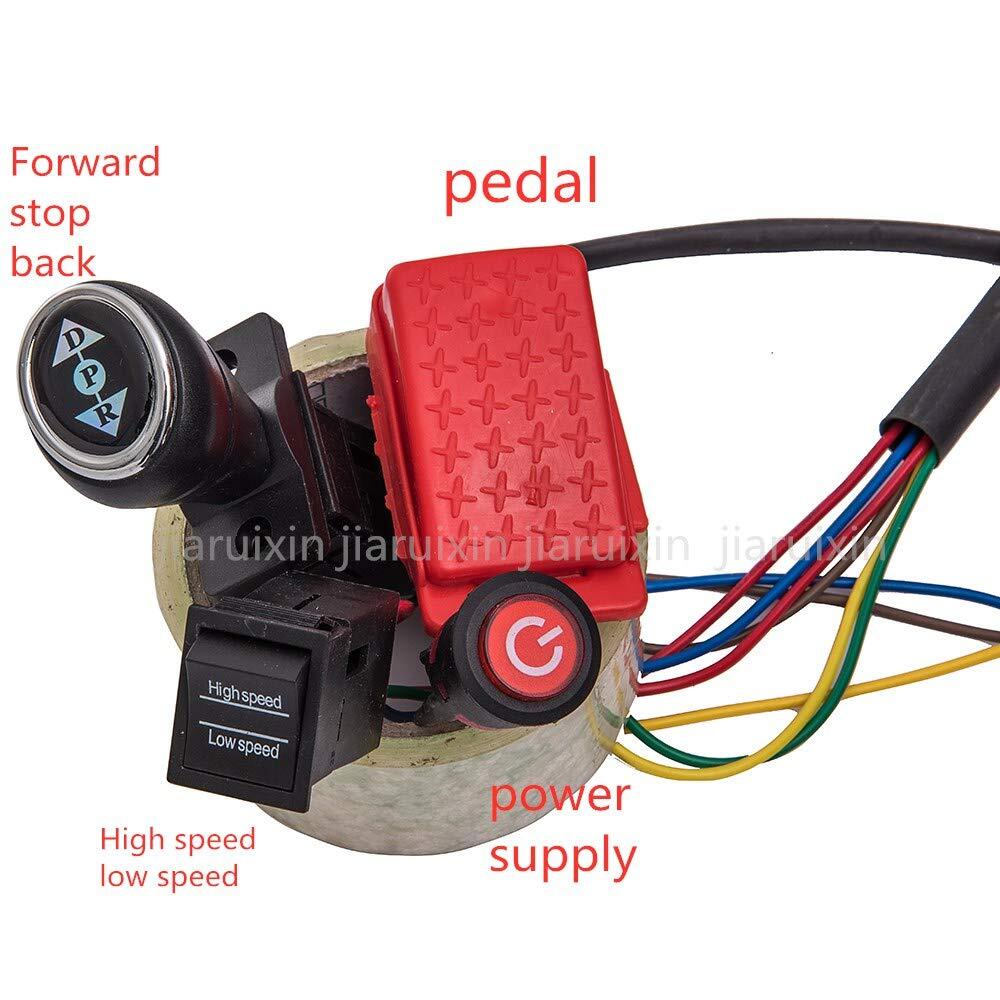 DIY Electric Car Accessories Wires Self-Made Toy Car Parts Kids Ride On Toys