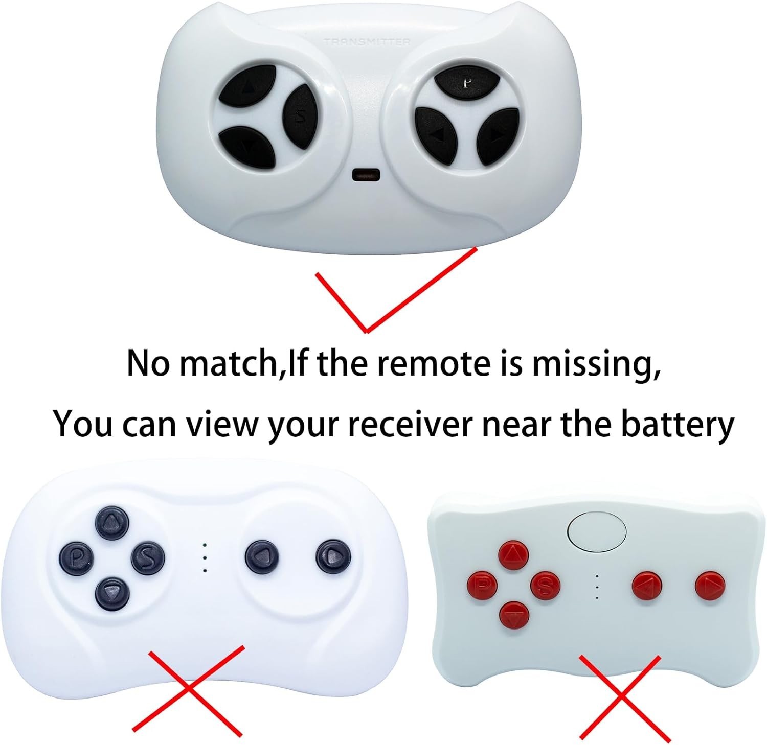 Electric Vehicle Remote Control 2.4GHz Bluetooth