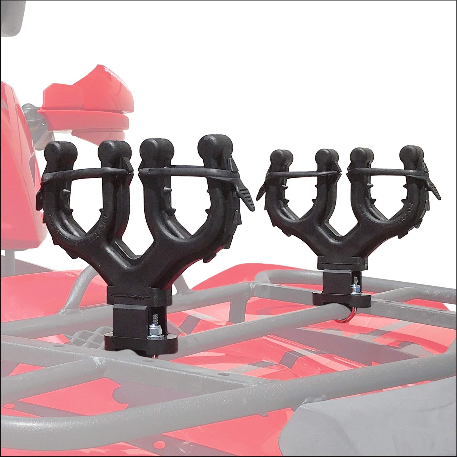 Graspur Double ATV Gun & Bow Rack – Model ATV2