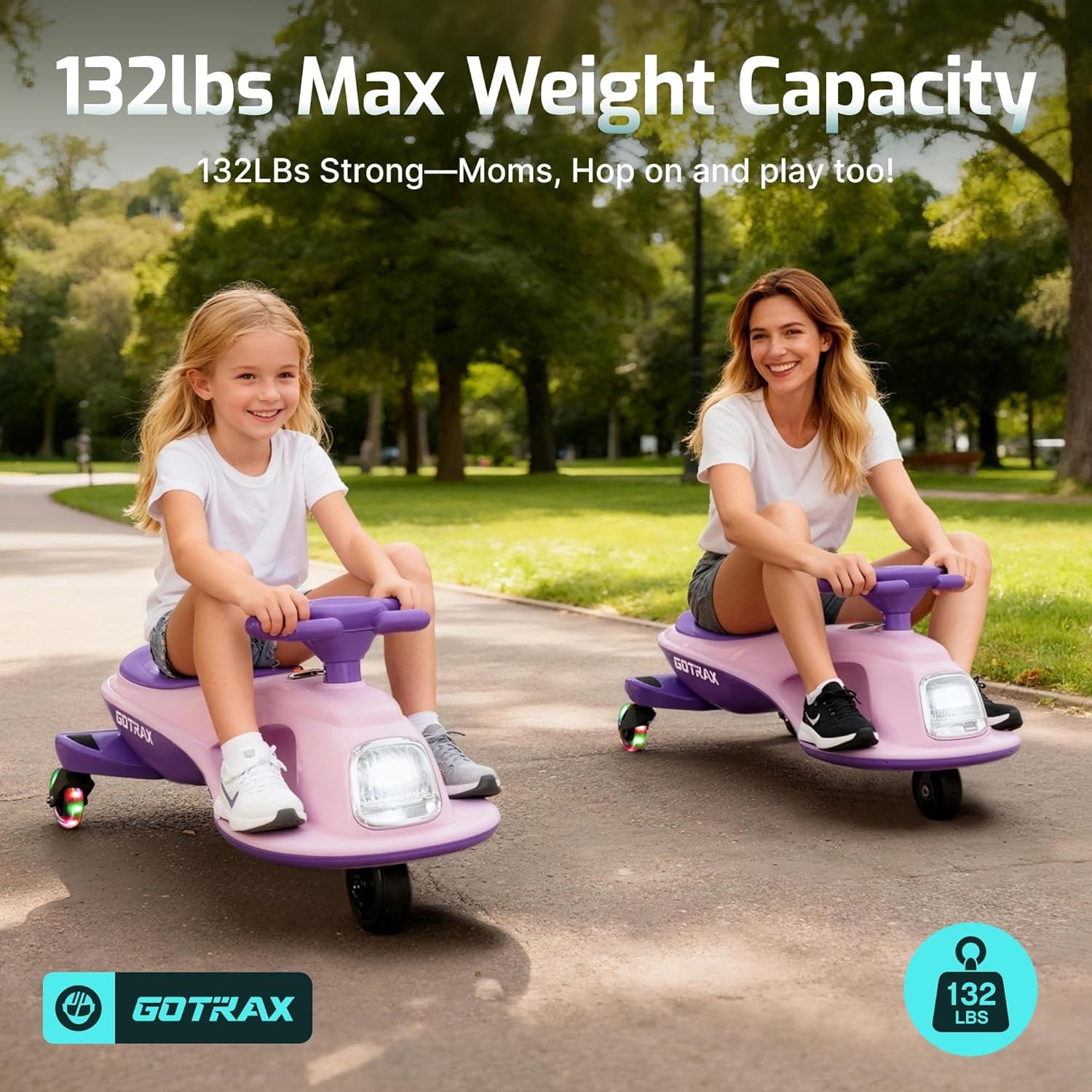 Gotrax WG1 Electric Wiggle Car for Kids 12V 120Min Playtime
