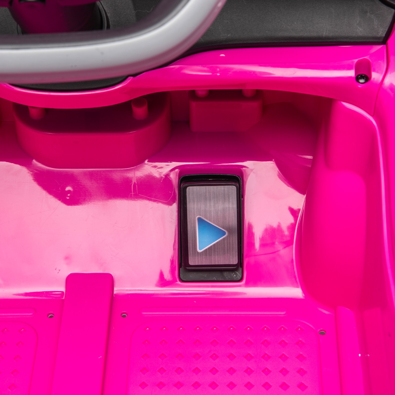Licensed Volkswagen Beetle Ride on Car for Kids 12V Electric Toy W/ Remote, Pink