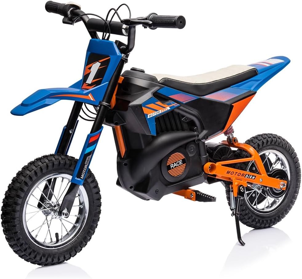 Garvee 24V Kids Electric Off-Road Motorcycle Dirt Bike for Kids Teens Riding Toy