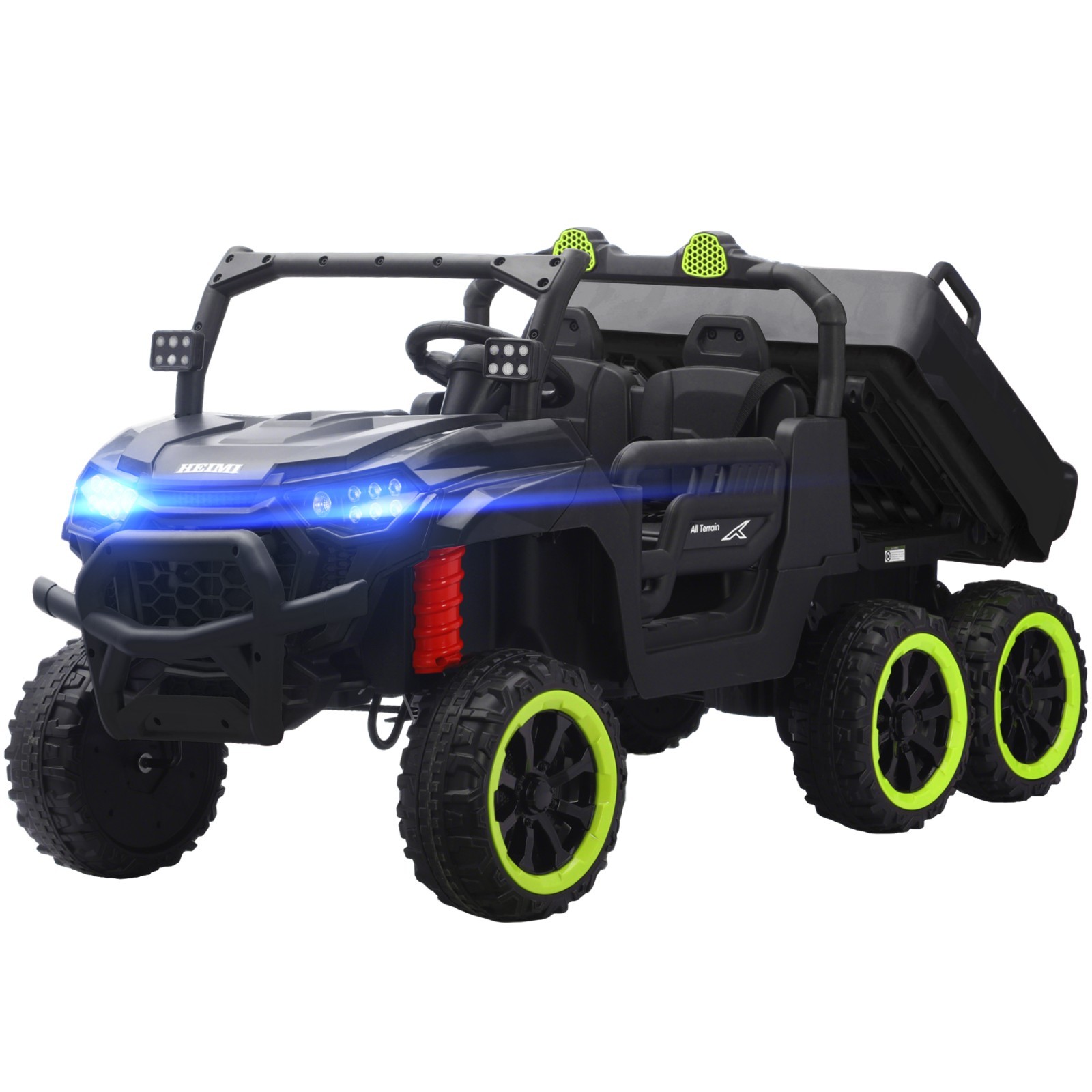 12V/24V Kids Ride on Toy Electric Power Wheels Jeep Toddler Dump Bed Truck Gift