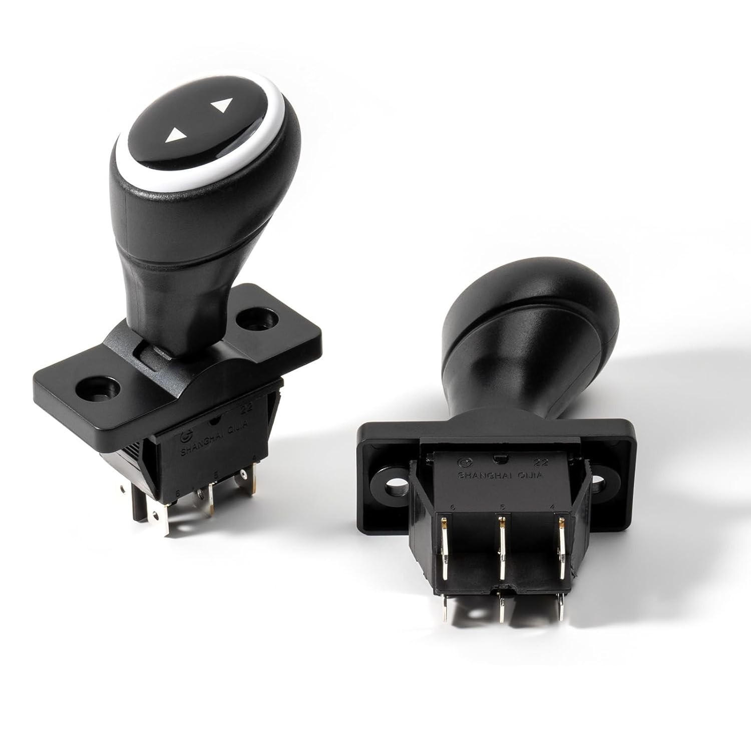 2PCS 6V/12V Kids Bumper Car Joystick Forward Reverse 360° Reset Switch Control