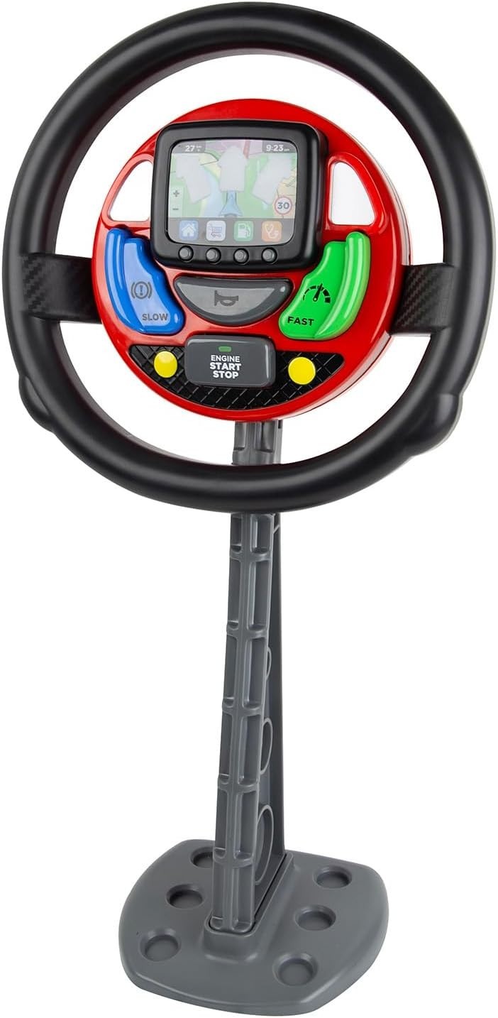 Toy Steering Wheel with Interactive Features, Ideal for Kids 18 and Older