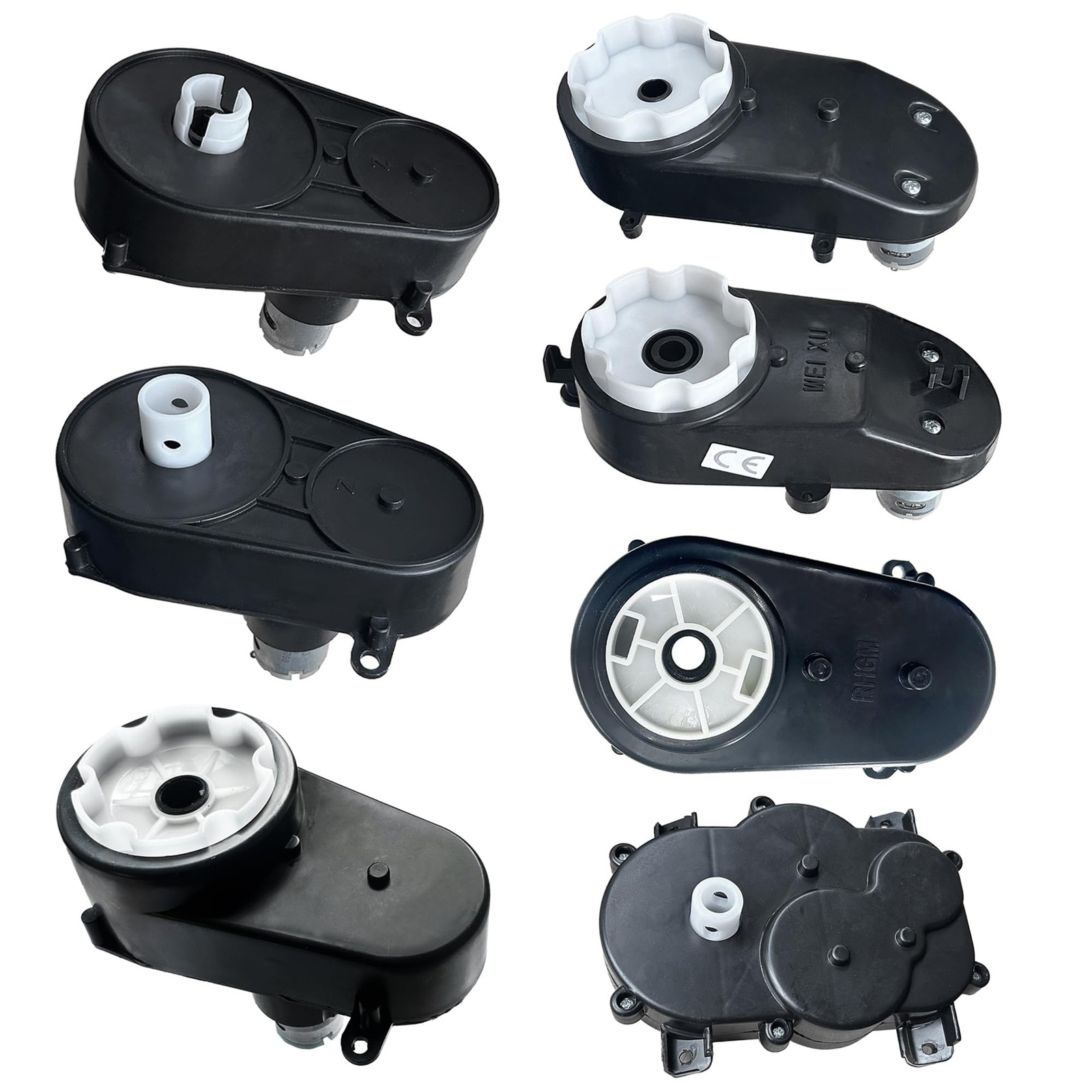 12Volt 24Volt Steering Wheel Motor Gearbox for Kid’s Power Wheels Ride on Toy…