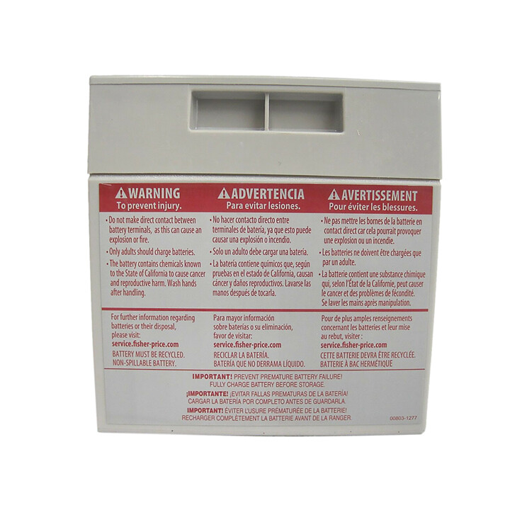 Power Wheels Kawasaki Quad KFX Fisher Price 12 volt Battery Genuine