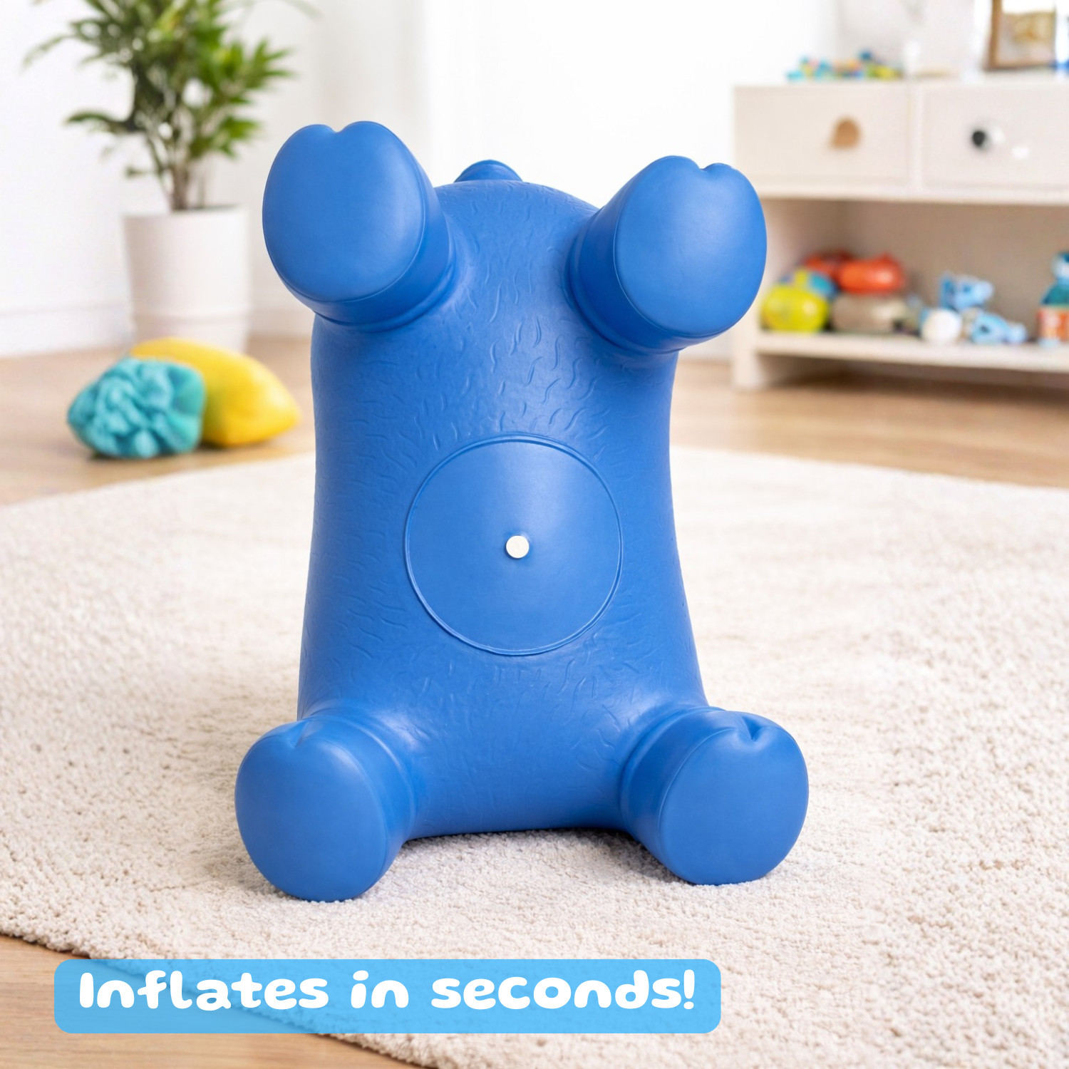 Kids Bouncy Toy – 3 Animals and 4 Colors Available