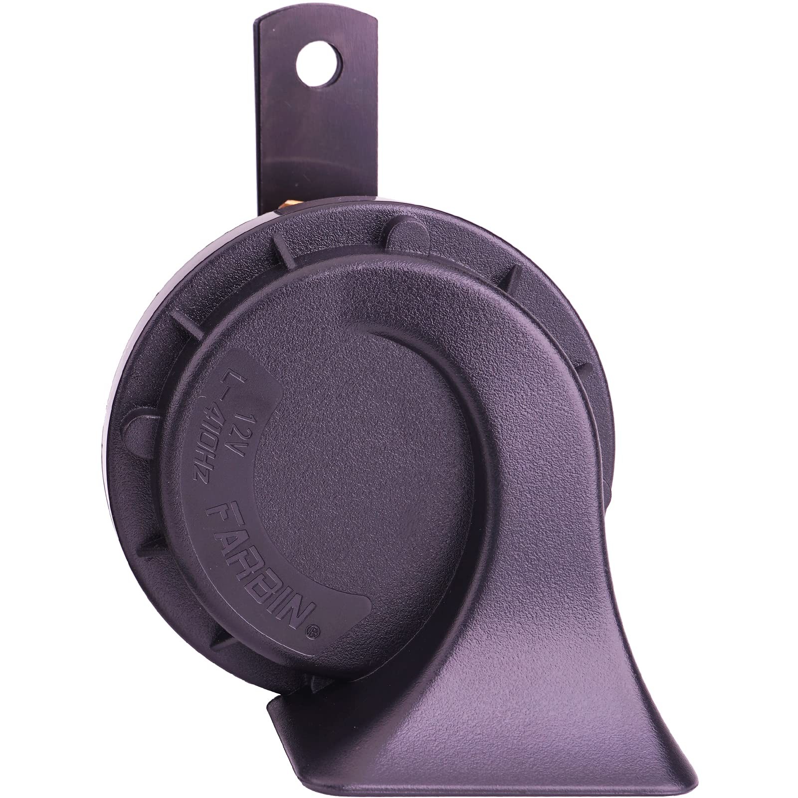 AOLIHAN Snail Horns for Car and Motorcycle,Single Electric Horn 410HZ Low Ton…