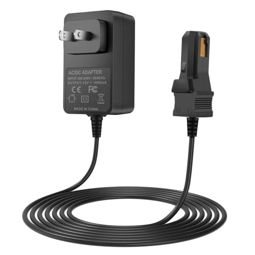 12-Volt Charger Replacement Part for Power Wheels – Gray Battery & Orange Top