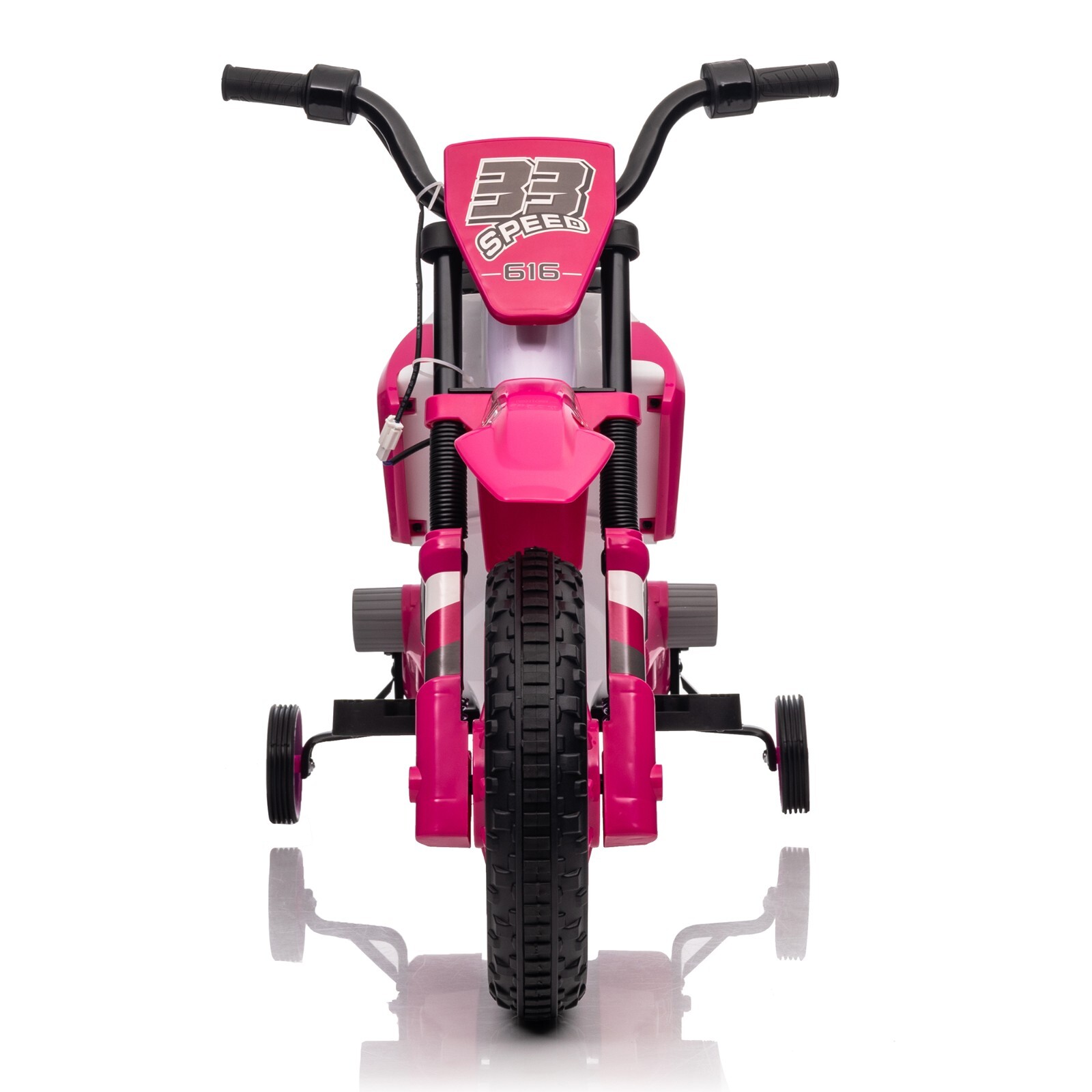 12V TOBBI Electric Motorcycle for Kids Battery Powered Ride On Toys with 2 Speed