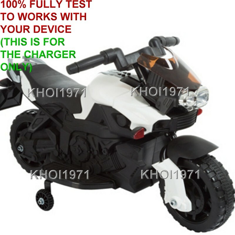 WALL charger AC adapter FOR =06F QVC Lil Rider motorcycle ride on training wheel