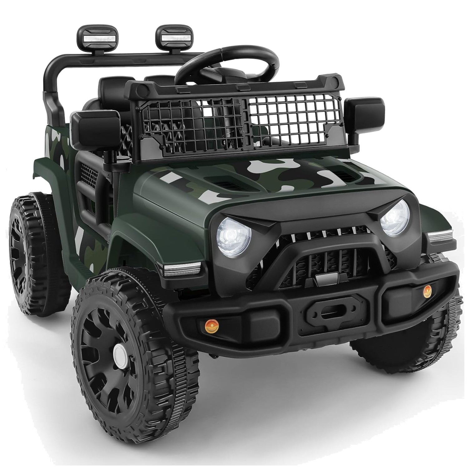 12V Ride On Car for Toddlers, Electric Truck w/ Remote