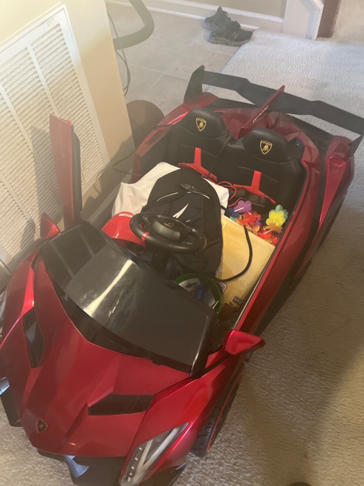 Brand new 24 volt car that is still in box. I used a pic from my grandson car 
