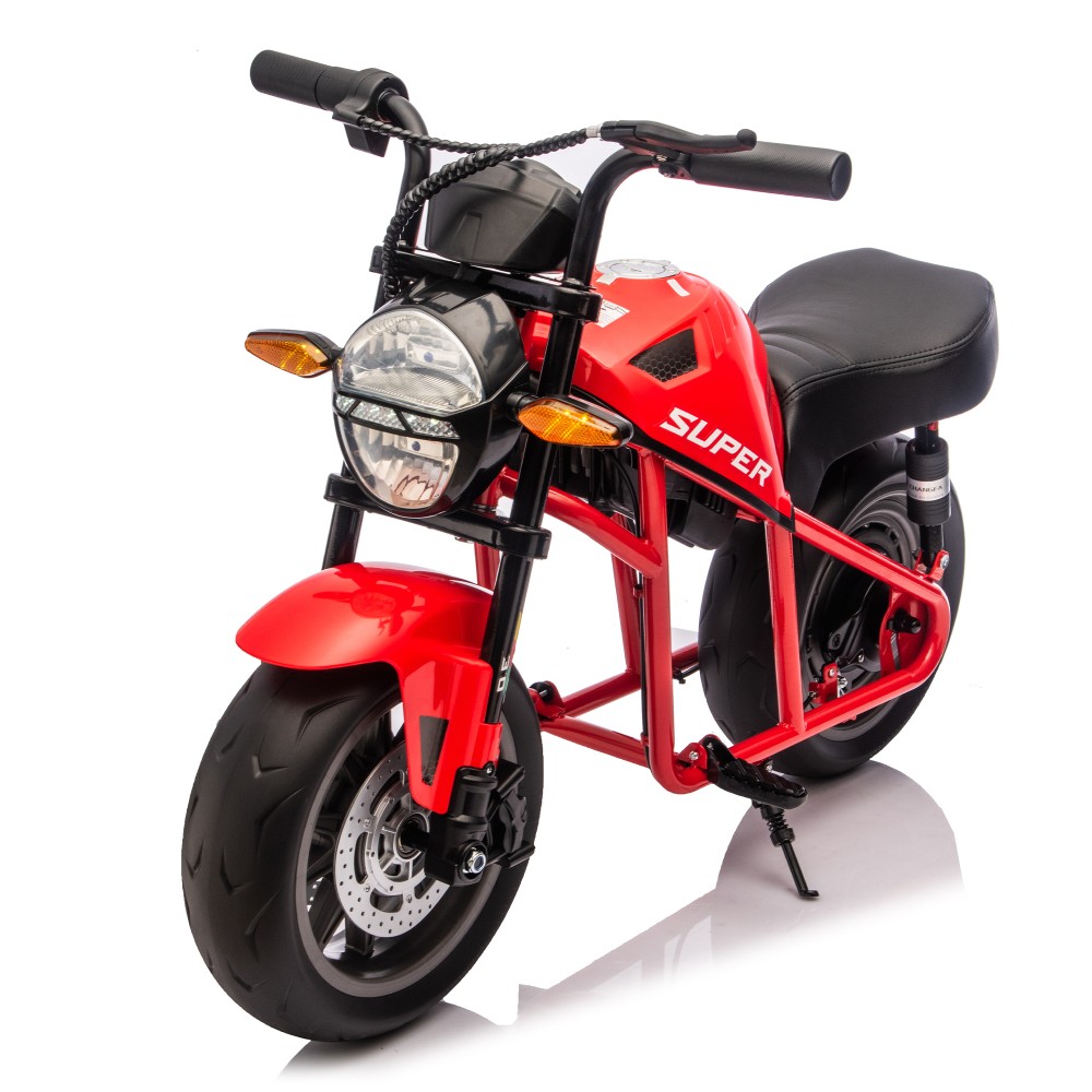 24V300W Kids Ride On XL Electric Toy Muscle Motorcycle,High-Speed Hub Motor