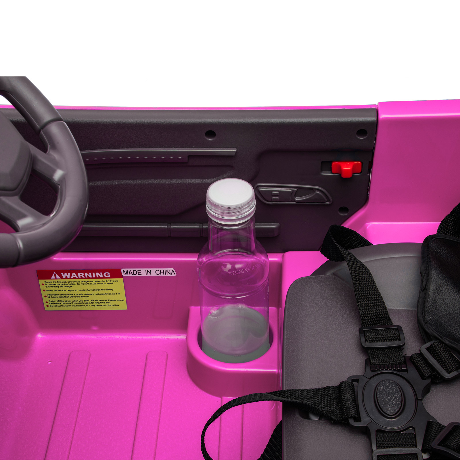 Large Kids Ride On Electric Pickup WITH/Parents Control For Kids Aged 3-5 Pink