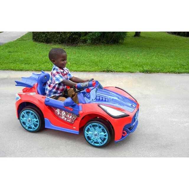 Kids Spider-Man Superhero Battery-Powered Vehicle w/ Authentic Graphics, Ages 3+