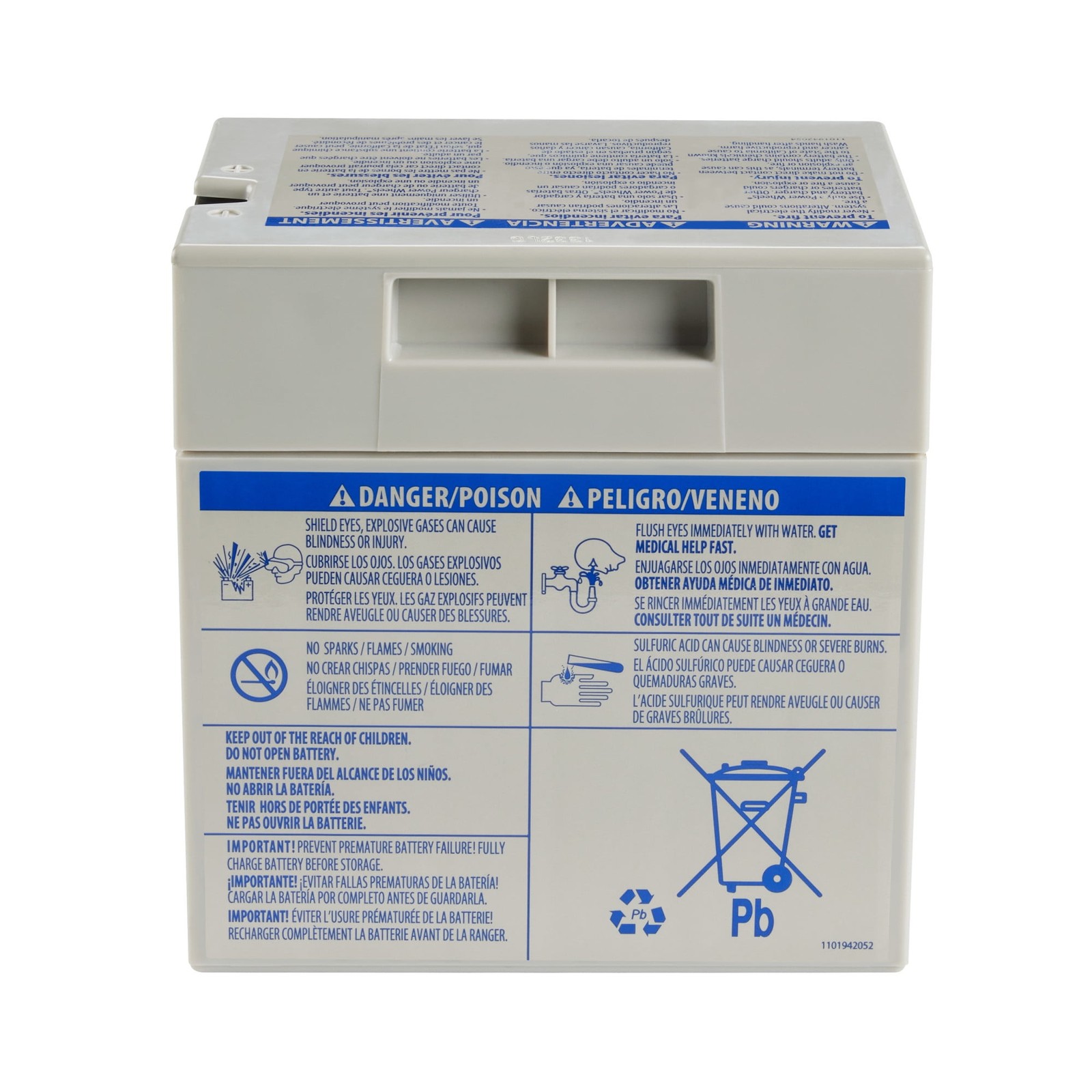 Power Wheels 12V (12-Volt) G5894 Rechargeable Replacement Battery 🆕