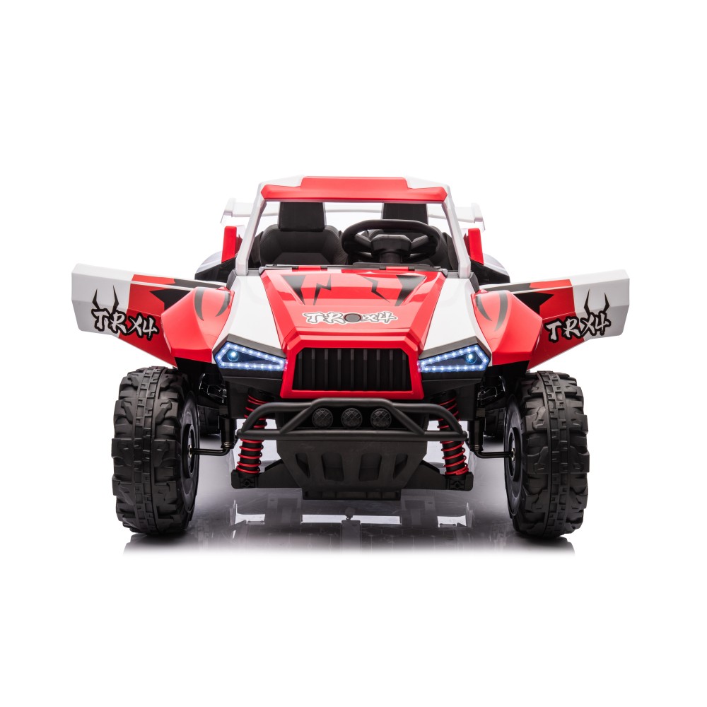 24V 2 Seater Kids Ride-On Car, 4×4 Off-Road UTV Toy w/ Remote Control