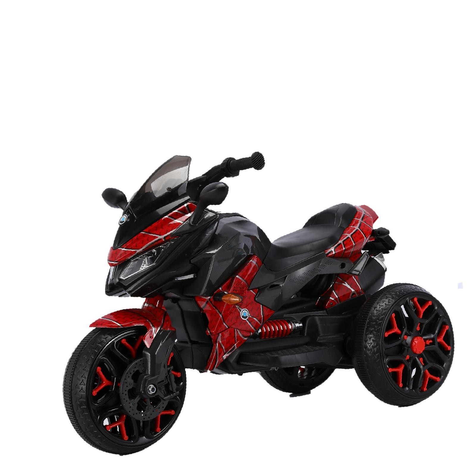 Ride on Kids Bike Electric Motorcycle with Entertainment Functions and Training