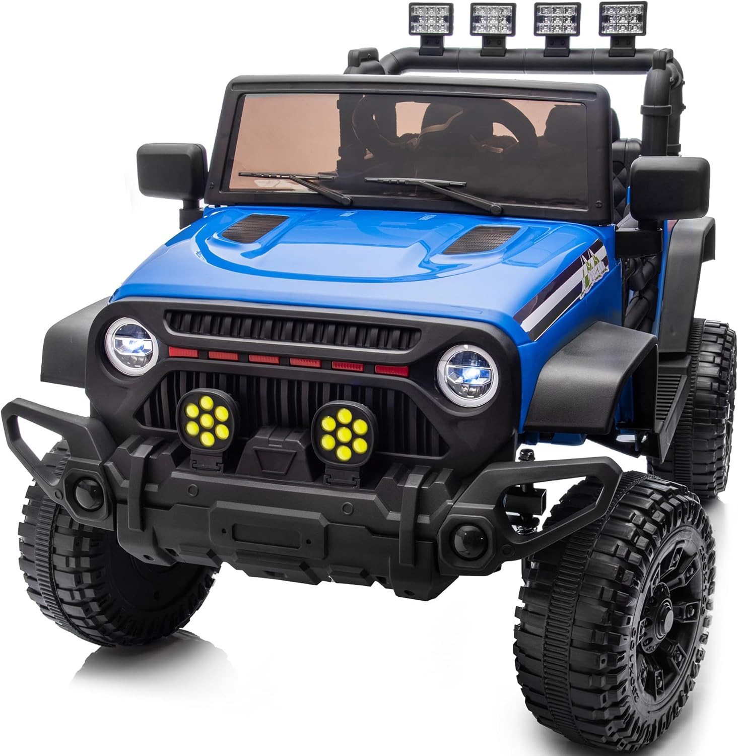 24V Kids Ride on Car, Kids Electric Vehicles Car Ride on Toy Truck for Toddlers