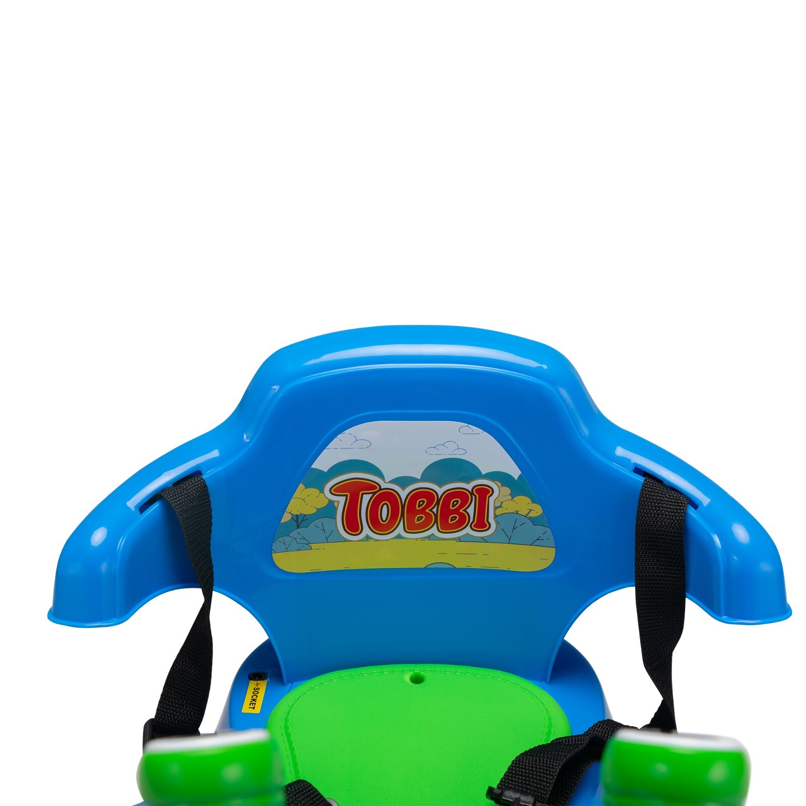 TOBBI 360° Spinning Ride on Bumper Car Electric Vehicle w/Remote Control Spin