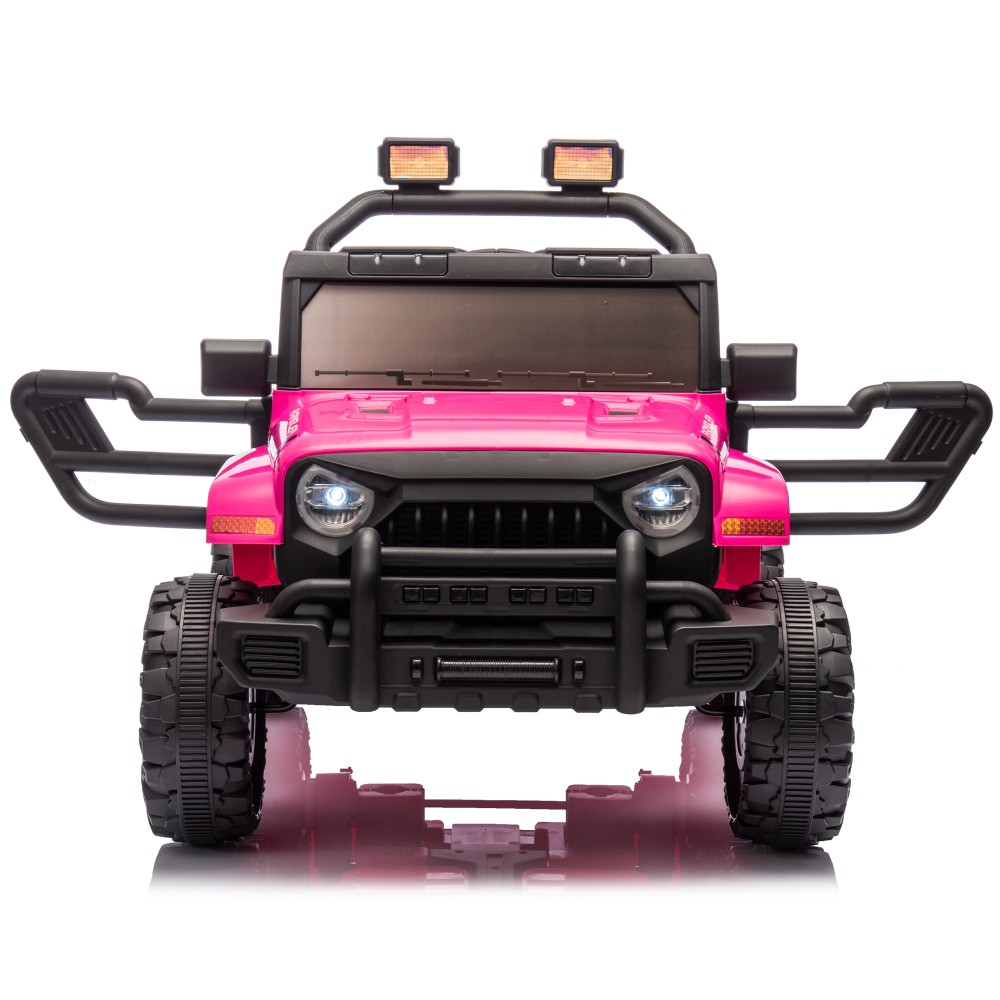 12V Kids Ride On Electric Car W/Parents Control,Dual drive,Four-wheel Suspension