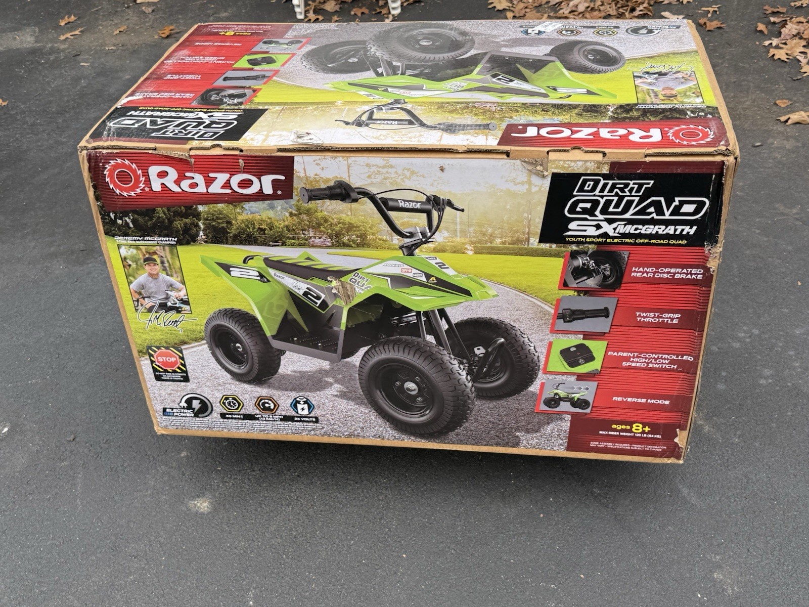 Razor SX McGrath Riding Toys – Green