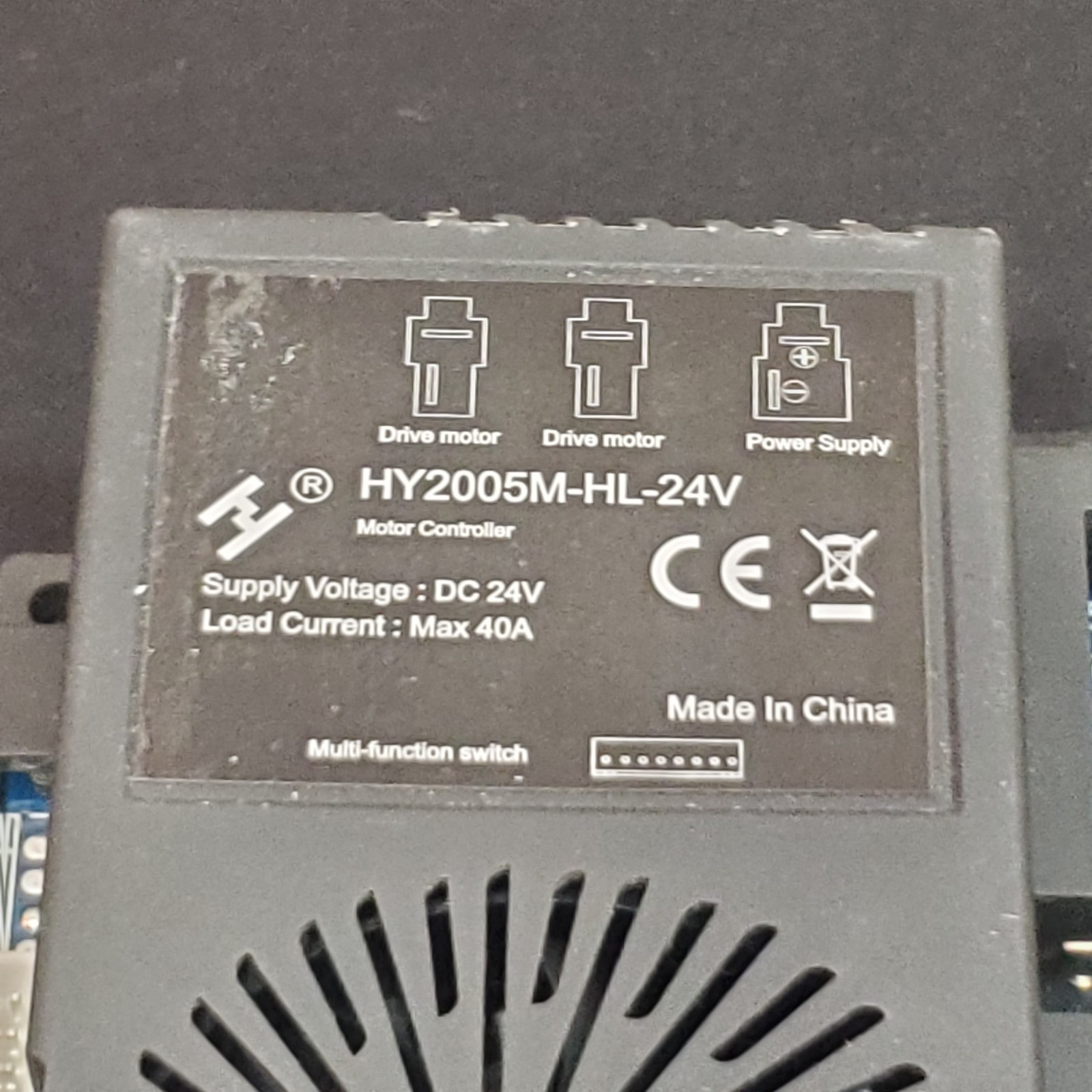 Kids Ride On Toys 24V Control Box HY2005RX-24V/40A or HY2005RX24V/40A