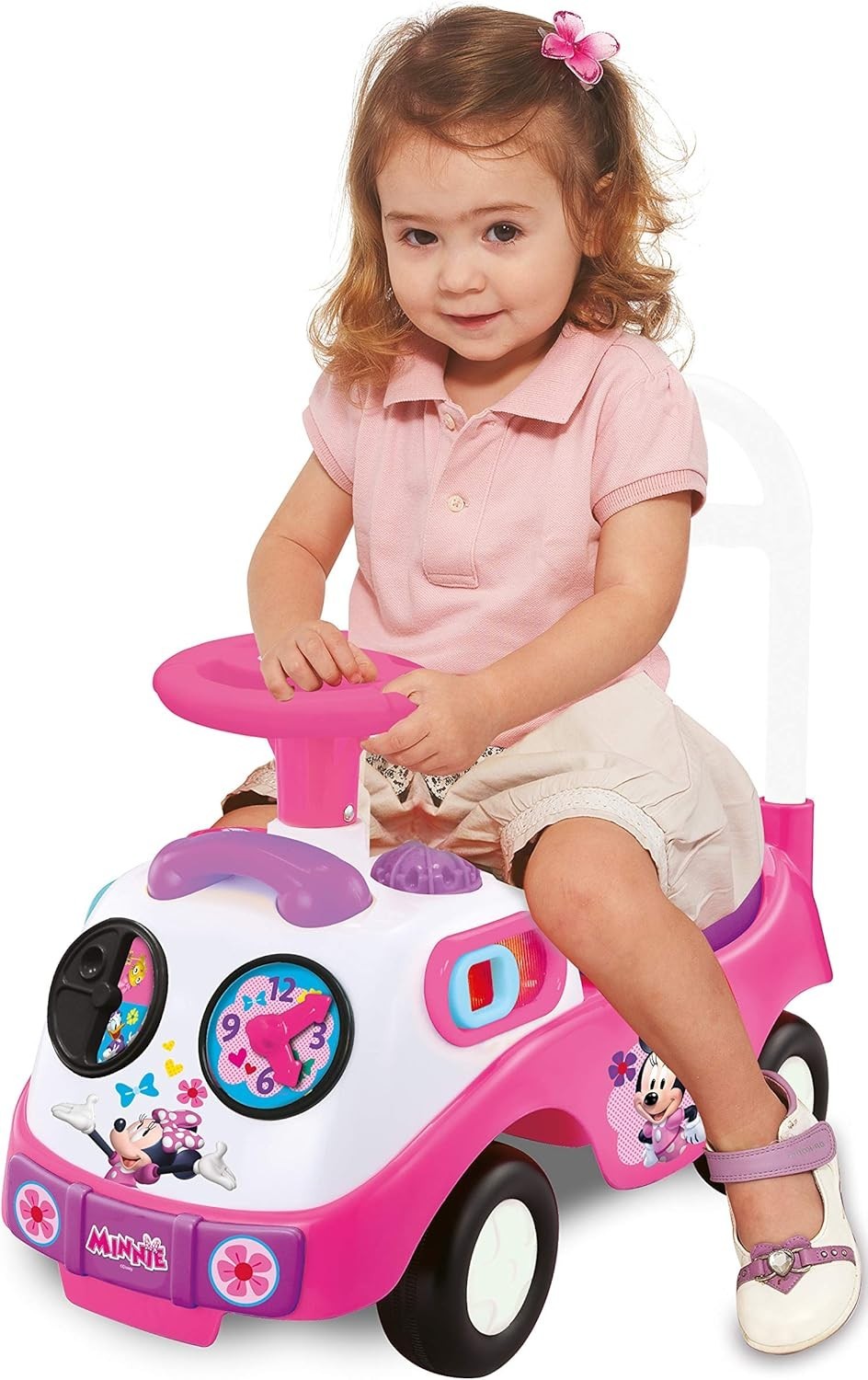 Kiddieland My First Minnie Mouse Ride On Toy – Lights, Sounds & Educational Fun
