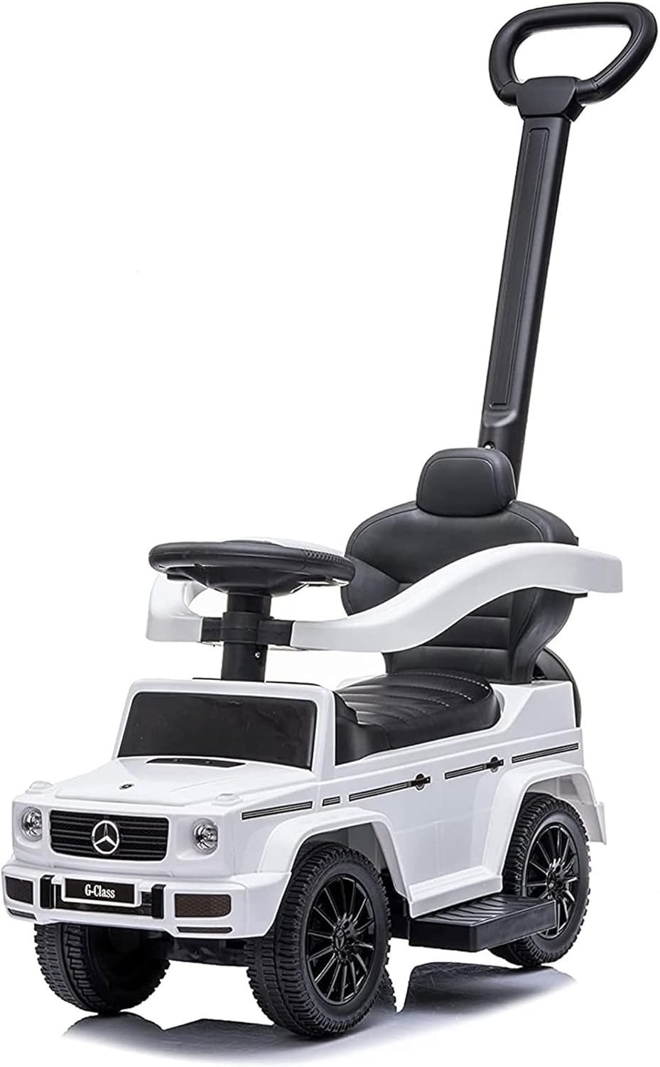 Stylish 3-in-1 Mercedes G-Wagon Ride-On for Toddlers 1-3 – Music & Safety