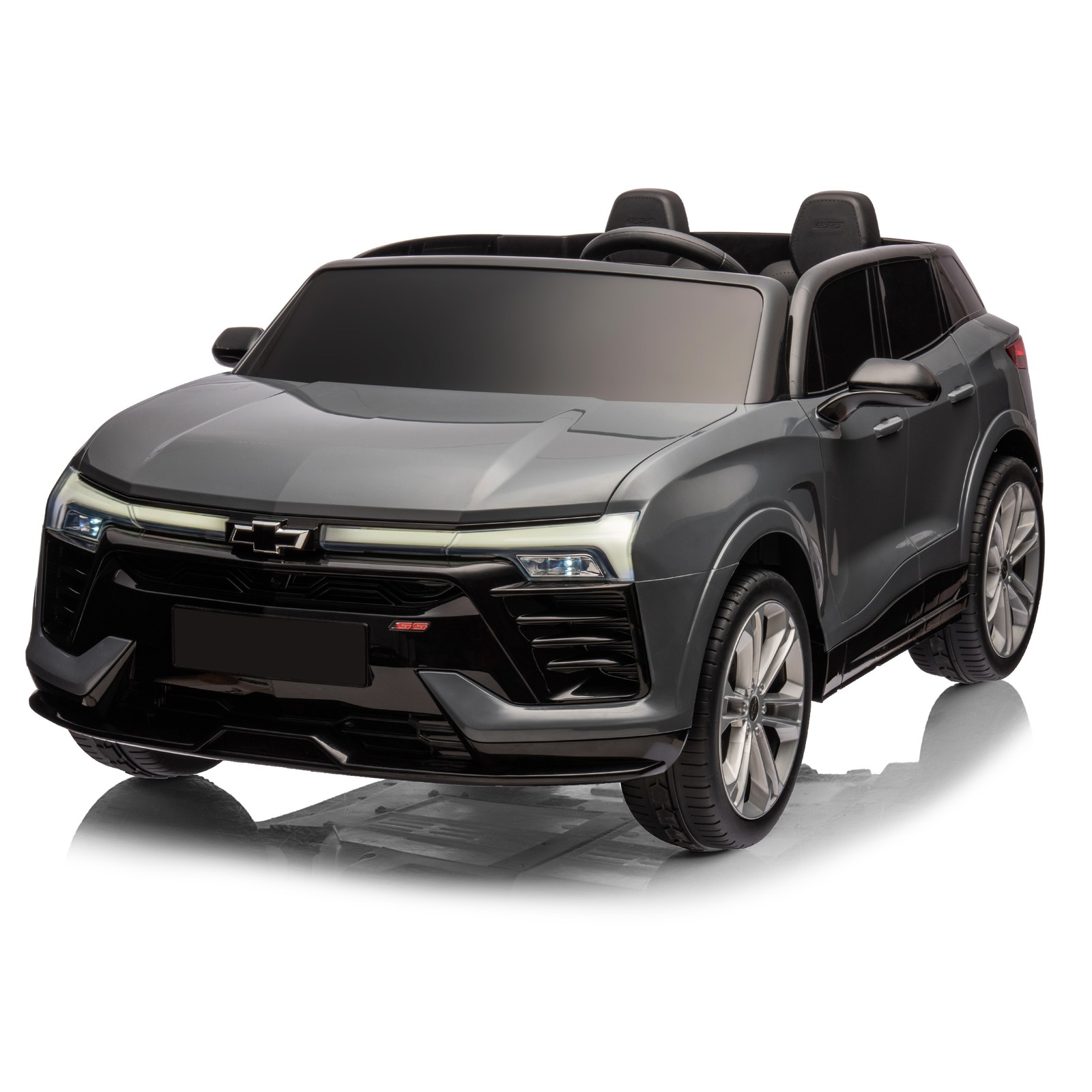 24V 2Seater Licensed Chevrolet SUV Remote Spring Suspension LED Wireless Safety