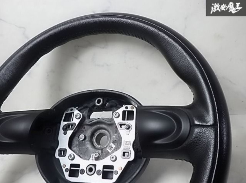 MINI Genuine R56 3-Door Leather Steering Wheel Used From Japan