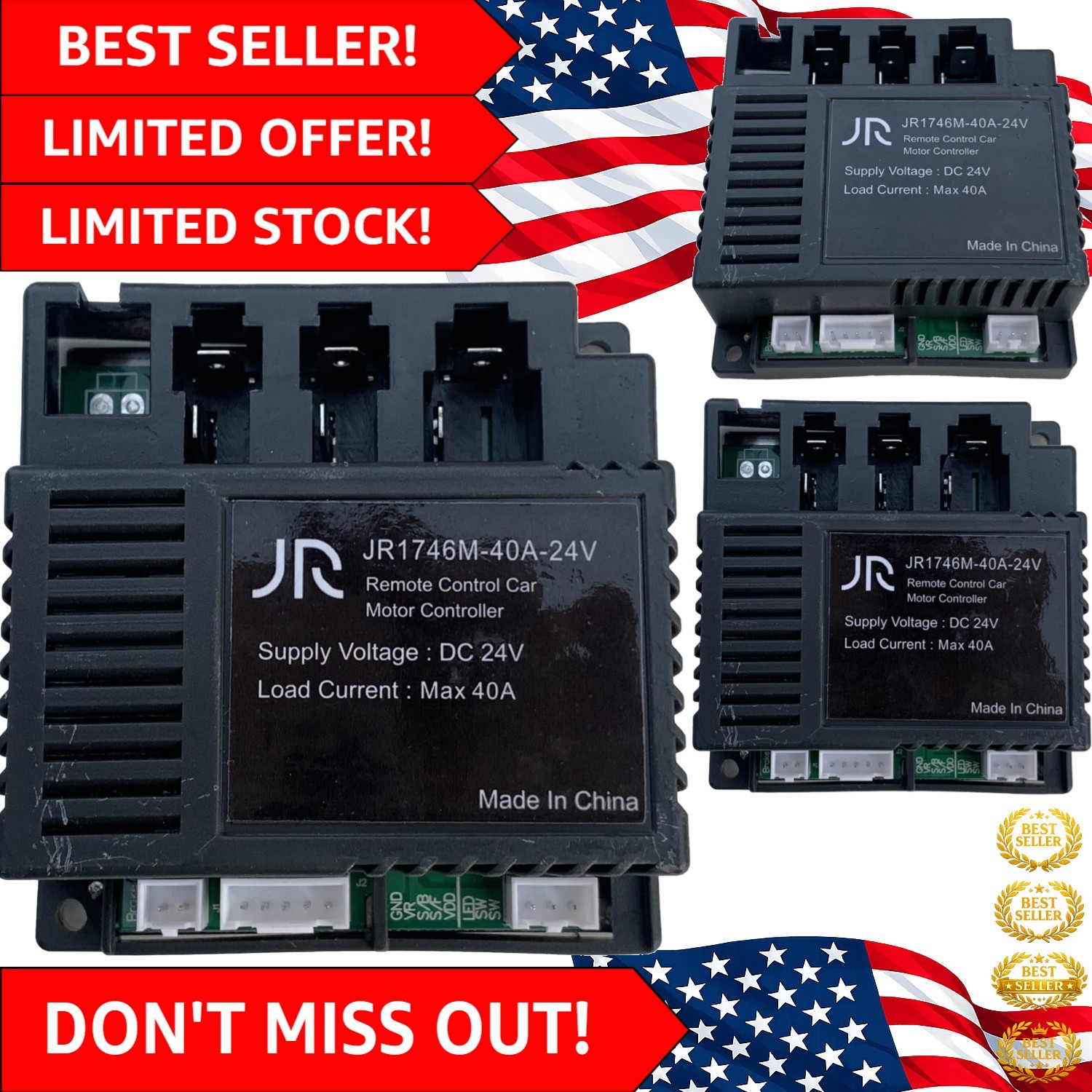 12V Kids Electric Car Control Box Receiver – Safe & Easy Install Upgrade