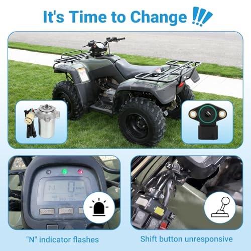 Electric Power Shift Control Motor & Angle Position Sensor Compatible with