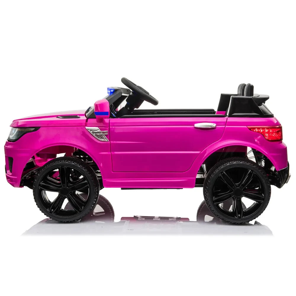 Kids Ride on Police Car with Parental Remote Control 12V Battery Powered Toy