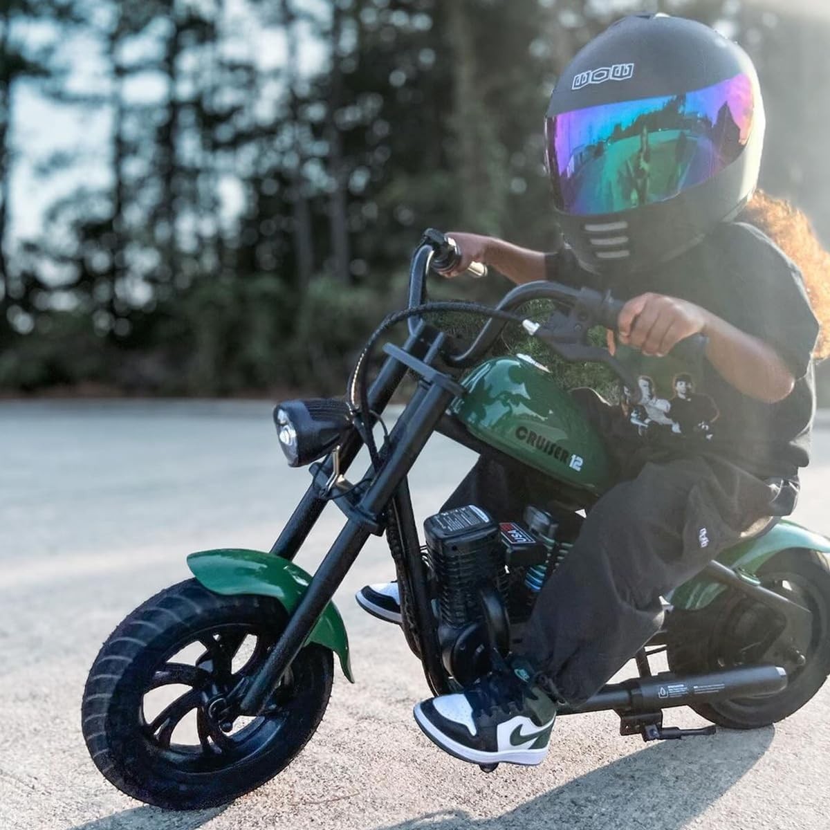 HYPER GOGO Cruiser 12 Plus Electric Motorbike Electric Dirt for Kids Up to 10MPH