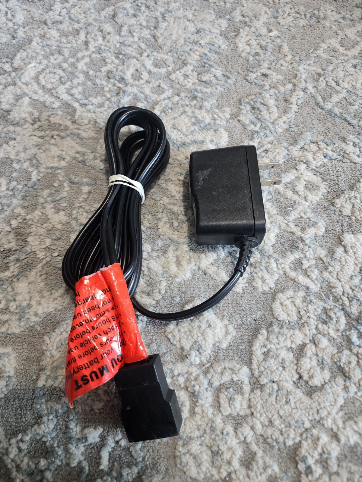 Power Wheels 6V Battery Charger Plug Power supply OEM Charging Cable 00801-1483