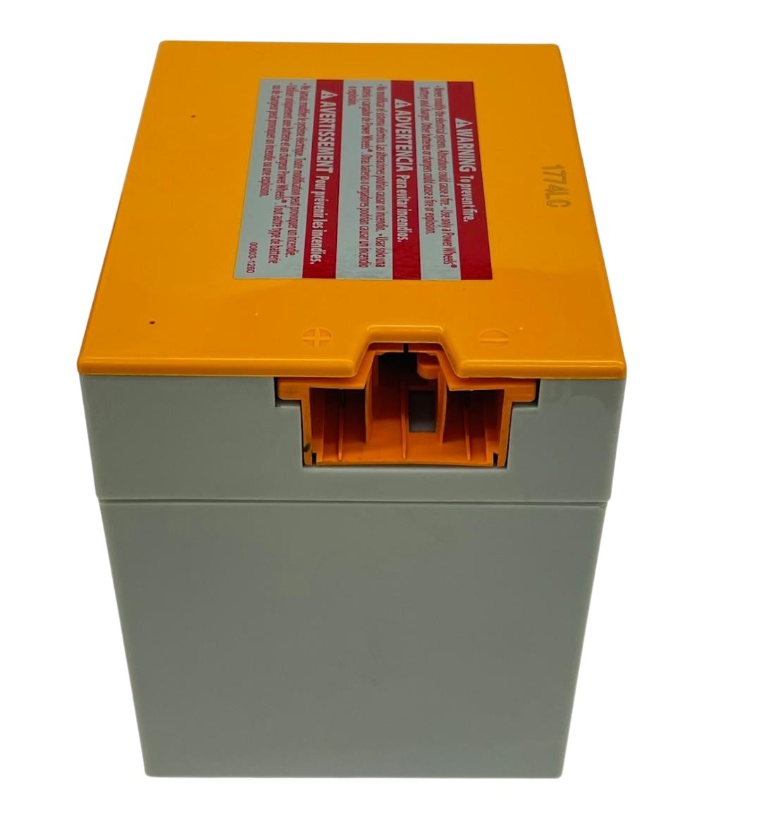 Fisher Price, Power Wheels, Gray Battery with Orange Top, 12 volt, 00801-1661