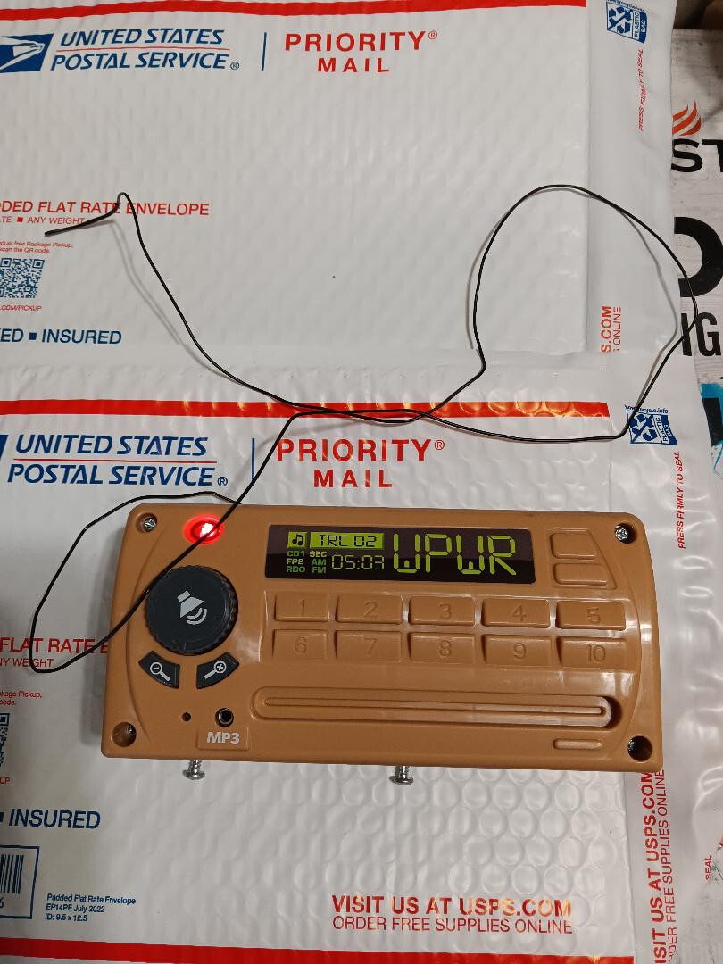 NEW! Power Wheels SAND Sound Box Genuine MP3 ADAPTER NOS ADD BATTERIES AND GO!