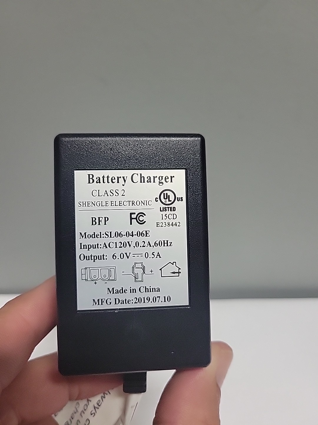 6V Wall Charger AC Adapter For Kid Trax Avigo 6-Volt Audi R8 Spyder 6 Volt Batt.