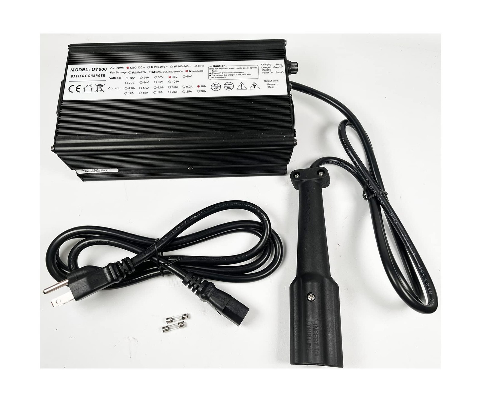 48V 10A Golf Cart Charger – Fit For Yamaha G29 2007+