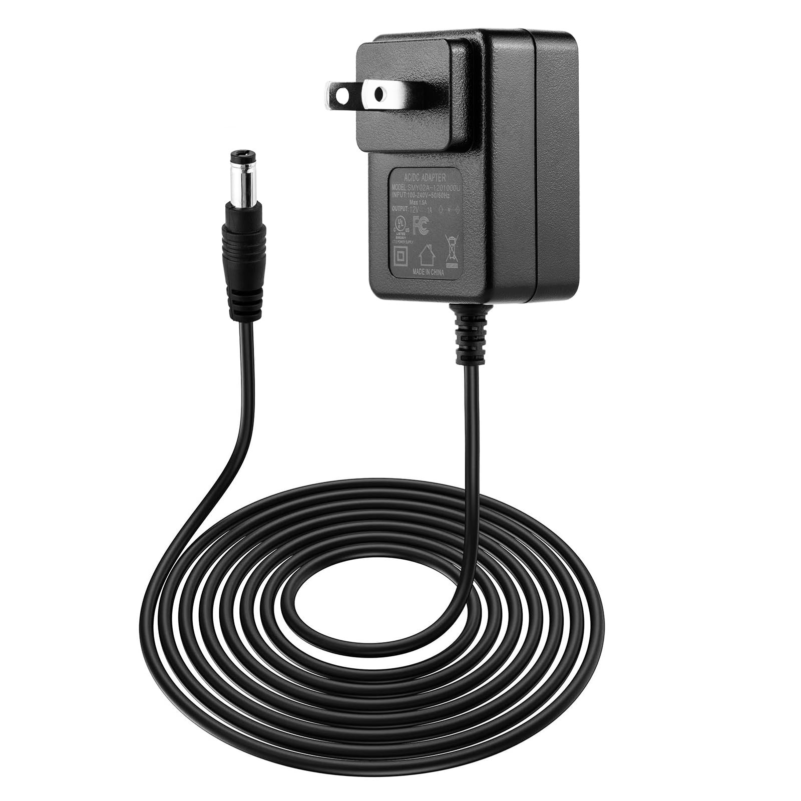 12V Battery Charger for Ride On Toys Car, Power Wheels, Electric Cars & Black